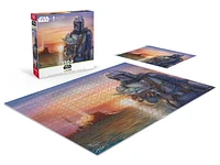 Ceaco Thomas Kinkade Star Wars Mandalorian: A New Direction Jigsaw Puzzle - 550pc