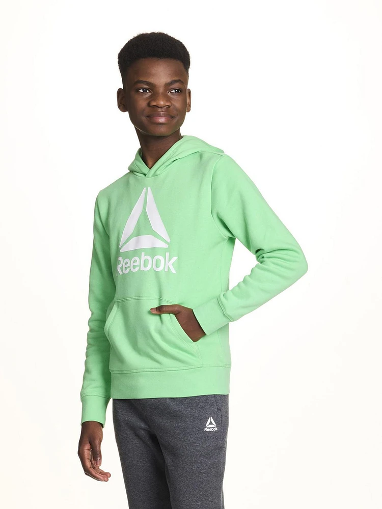 Sweat à capuche en polaire Delta de Reebok pour garçon Tailles 4-18