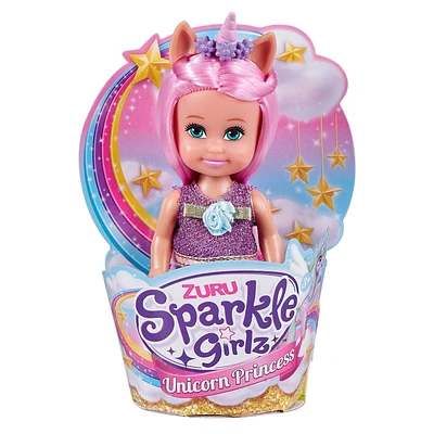 Sparkle Girlz Cupcake Unicorn Princess Doll by ZURU