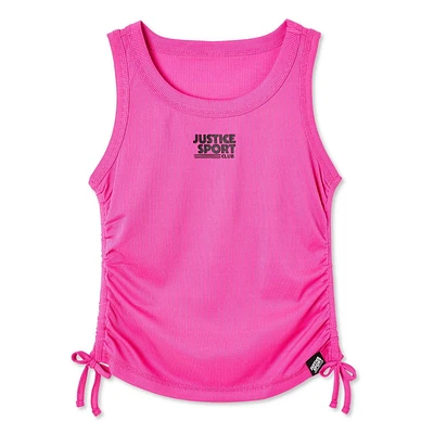 Justice Girls' Rib Cinch Tank, Sizes XS-XL