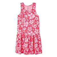 George Girls' Drop Waistband Sleeveless Dress, Sizes XS-XL