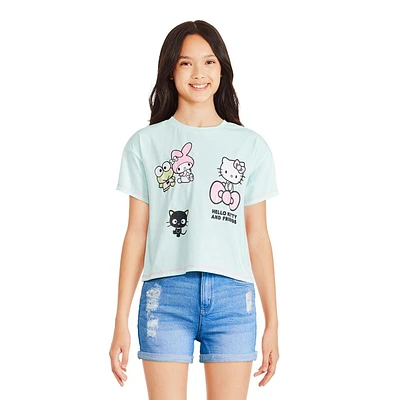 Hello Kitty and Friends Girls' Short Sleeve Tee