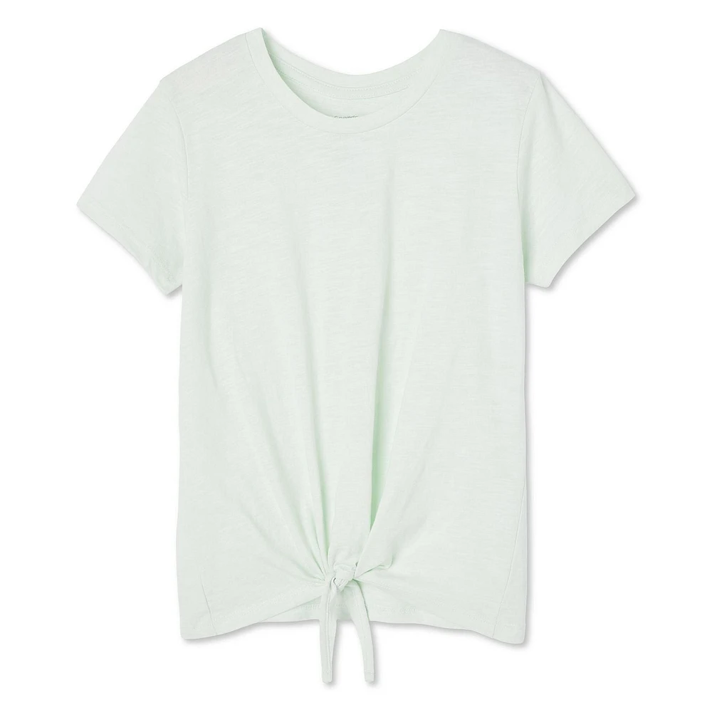 George Girls' Front Knot Tee, Sizes XS-XL