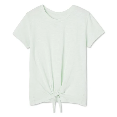 George Girls' Front Knot Tee, Sizes XS-XL