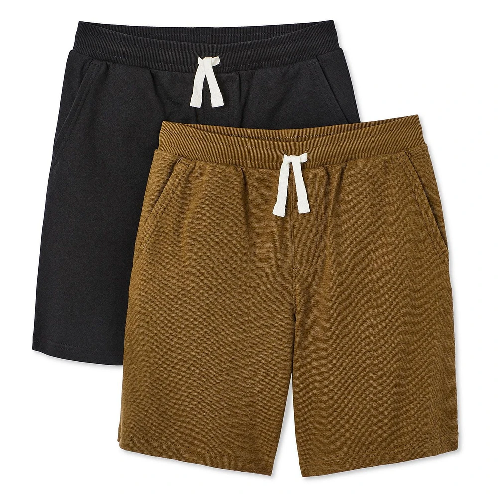 Lot de 2 shorts à enfiler George pour garçons