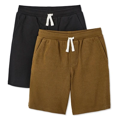 Lot de 2 shorts à enfiler George pour garçons
