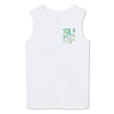 George Boys' Graphic Muscle Tank, Sizes XS-XL