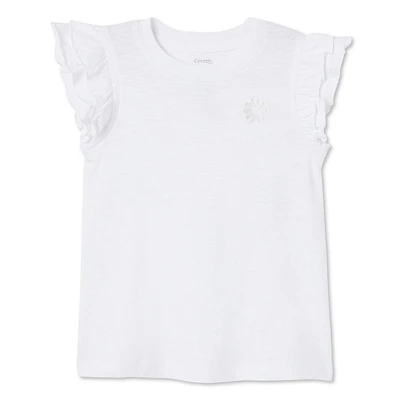 George Toddler Girls' Ruffle Top, Sizes 2T-5T