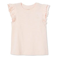 Haut à volants George pour petites filles Tailles 2T-5T