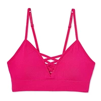 No Boundaries Women's Strappy Cami Bra