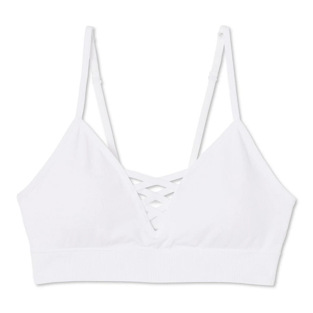 Soutien-gorge camisole à lanières No Boundaries pour femmes Tailles P-TTG