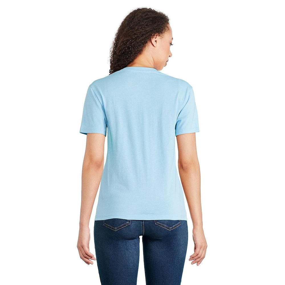 T-shirt ajusté coupe garçonne Snoopy et ses amis Peanuts pour femmes