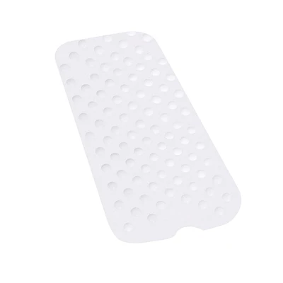 Drive Medical White Bathtub Shower Mat, Slip-free Shower Bathtub Mat