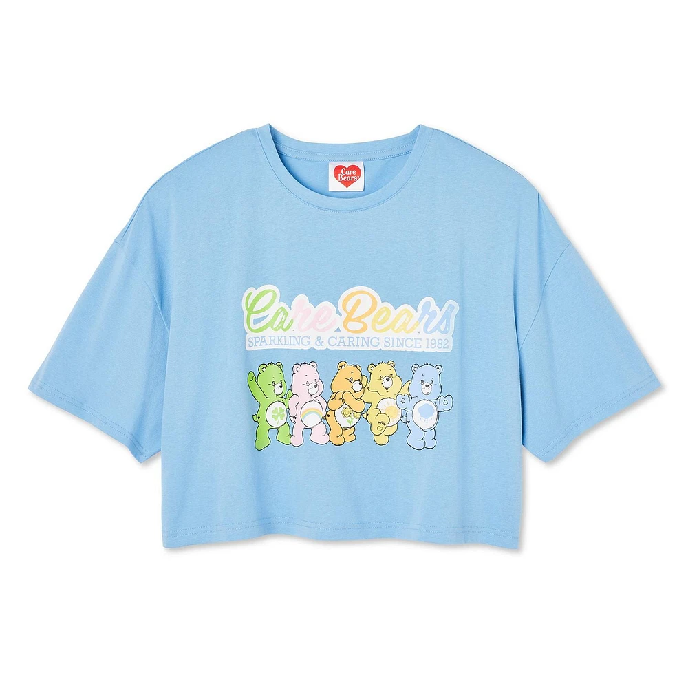 Care Bears Women's Cropped Tee, Sizes XS-XL