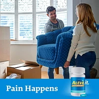 ALEVE Mal de dos et douleur corporelle, Naproxène Sodique à 220 mg 60 Gélules Liquides