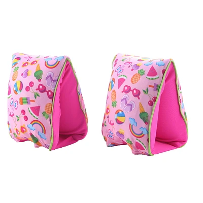 SwimSchool Swim School Girl's Fabric Arm Floats