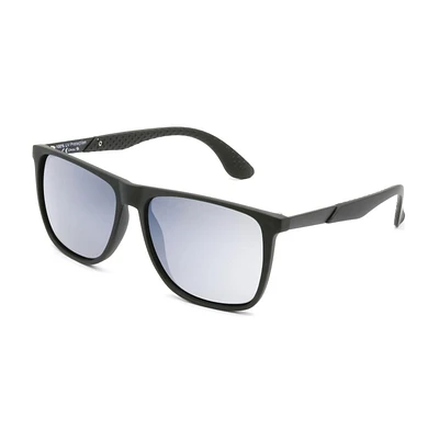 Lunettes de soleil polarisées noires carrées Athletic Works