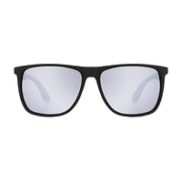 Lunettes de soleil polarisées noires carrées Athletic Works