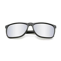 Lunettes de soleil polarisées noires carrées Athletic Works