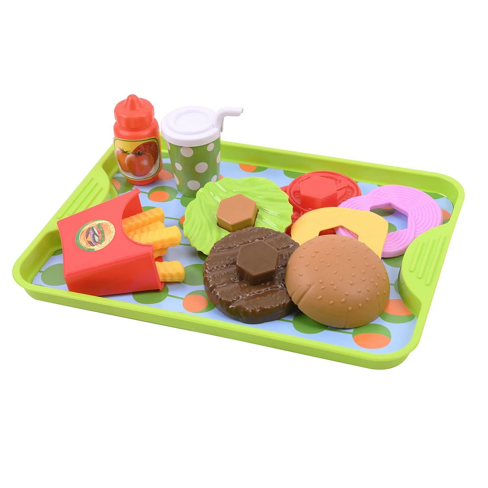 Kid Connection BBQ Burger Playset 16 Pieces