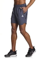 Short d'entraînement Reebok Pace Breaker pour homme, entrejambe de 7" Tailles S-2XL