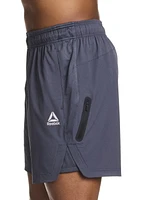 Short d'entraînement Reebok Pace Breaker pour homme, entrejambe de 7" Tailles S-2XL