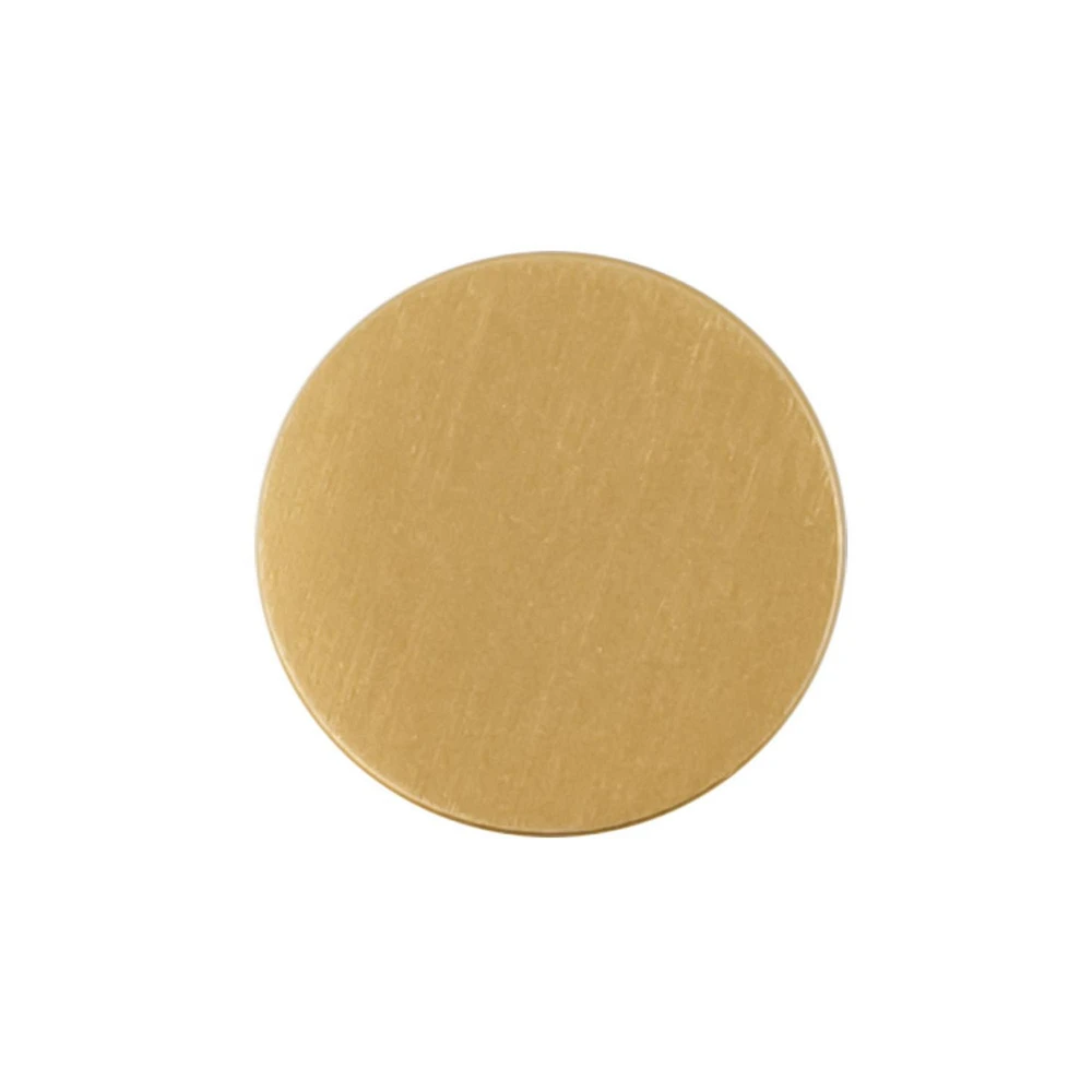 Era Peg Knob 2-Pack Gold, 0.79 x 0.79 x 1 in.