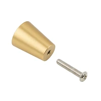 Era Peg Knob 2-Pack Gold, 0.79 x 0.79 x 1 in.