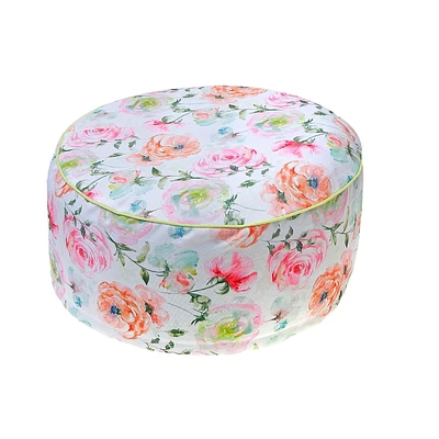 April Outdoor Inflatable Pouf Ranunculus 22 X 22