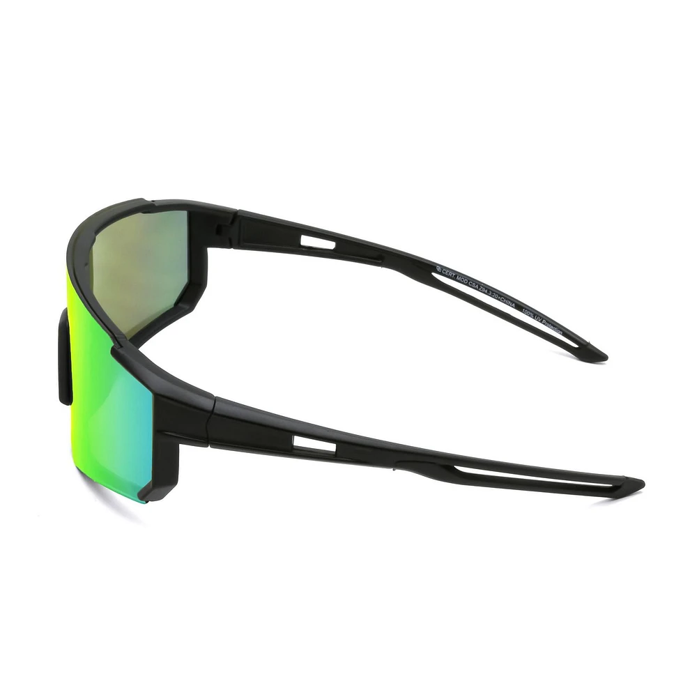 lunettes de soleil bouclier de sécurité pour hommes George