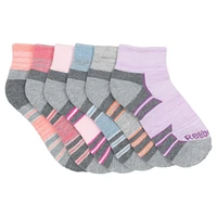 Ankle Socks, 6PK, GIRLS' ANKLE