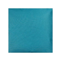 Boston Outdoor Cabana Stripe Tufted Chair Pad Teal 16 X 16 - Set of 2