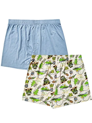 Fox&Badger Knit Sleep 2 Pack Short - Adults