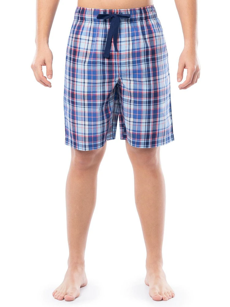 Short de nuit léger et décontracté pour hommes de IZOD, bleu