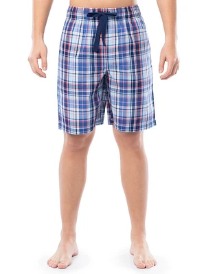 Short de nuit léger et décontracté pour hommes de IZOD, bleu