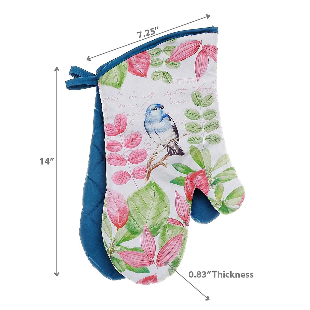 Oven Mitts 2PC Bird - Set of 2