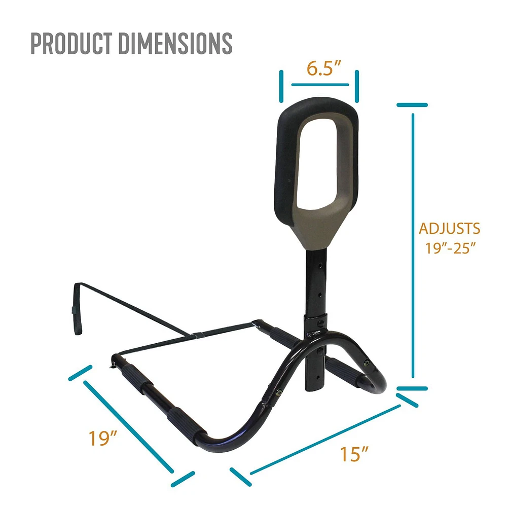 Stander PT Bed Cane Adult Bed Assist Bar, Adjustable Assist Handle Grab Bar