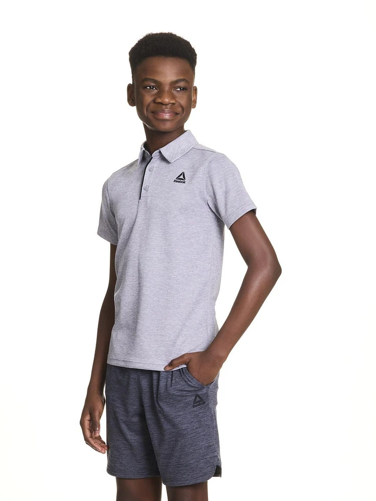 Reebok Boys Ace Performance Polo Shirt, Sizes 4-18