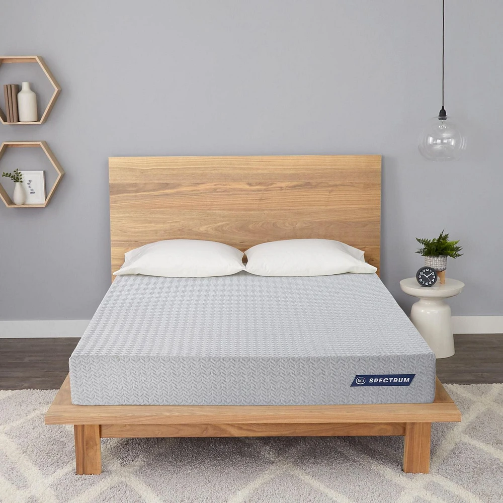 Serta Spectrum 8 Inch Medium Gel Memory Foam Mattress Twin