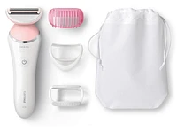 Philips SatinShave Advanced Women's Electric Shaver with 4 Attachments, Cordless Wet & Dry Use, BRL140/51, Wet and dry cordless shaver