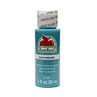 Apple Barrel Colors, 2 oz., Turquoise, 2 oz Matte Acrylic Paint