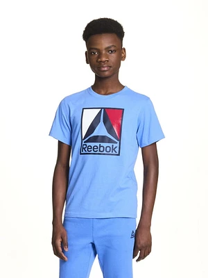 T-shirt graphique à manches courtes Quad pour garçons de Reebok