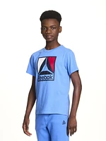 T-shirt graphique à manches courtes Quad pour garçons de Reebok