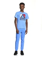 T-shirt graphique à manches courtes Quad pour garçons de Reebok