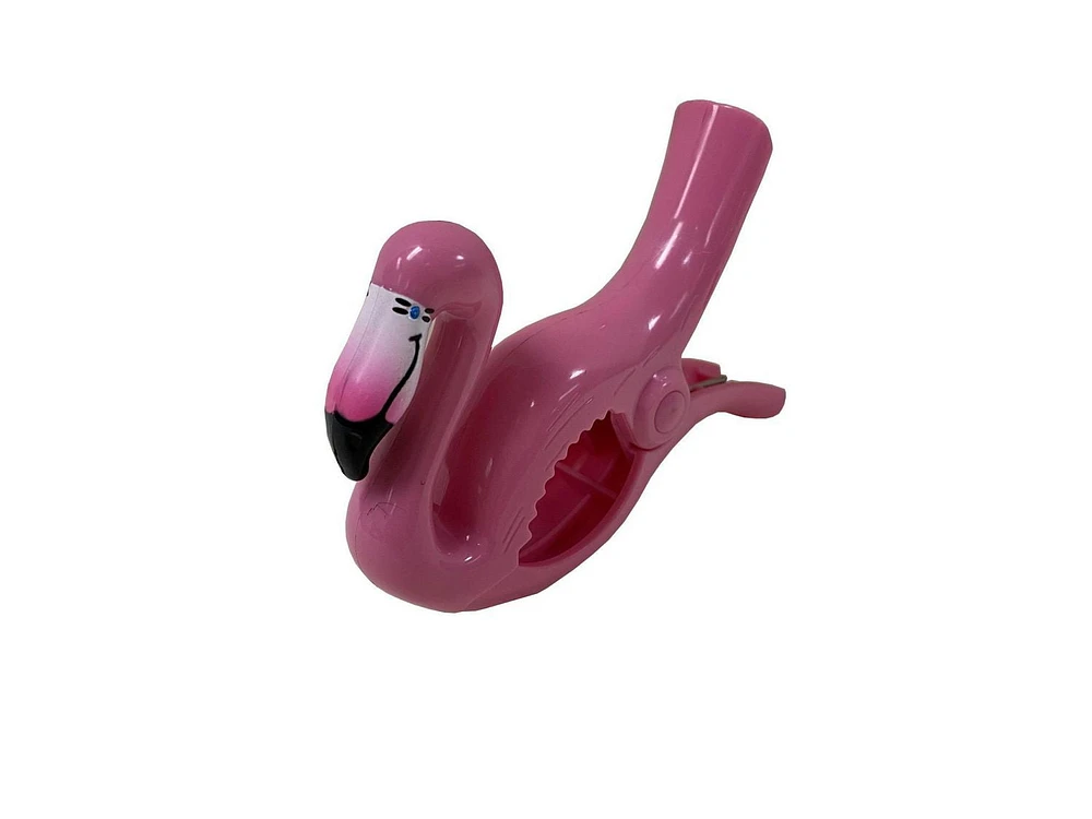 Beach Towel Clips - Flamingo