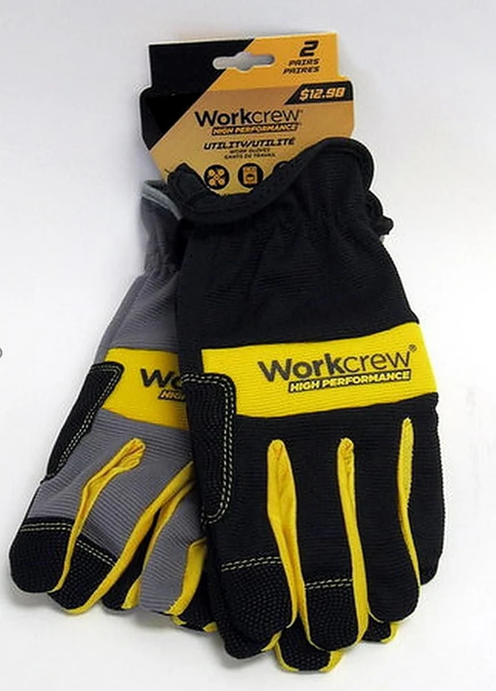 WorkCrew HP Latex Dipped M, Latex Glove M