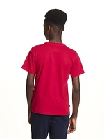 T-shirt graphique à manches courtes Constructive pour garçons de Reebok Tailles 4-18