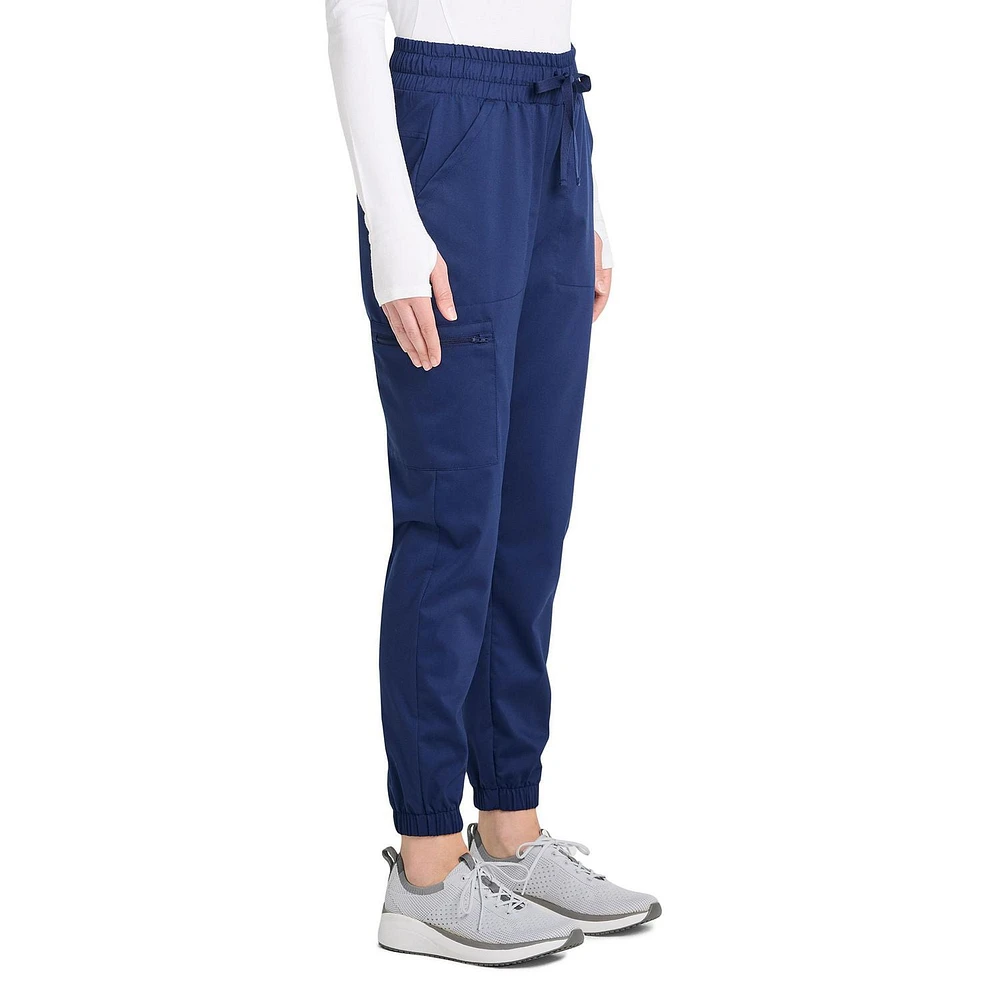 Scrubstar Women's Ultimate Stretch Drawstring Jogger Cargo Scrub Pant WC047A