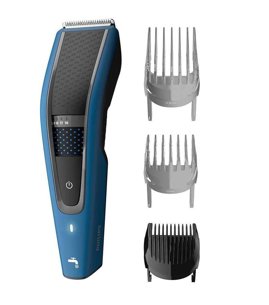 Philips Hairclipper Series 5000 with Trim-n-Flow PRO Technology, Washable, HC5612/15, Washable hair clipper