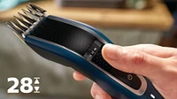 Philips Hairclipper Series 5000 with Trim-n-Flow PRO Technology, Washable, HC5612/15, Washable hair clipper